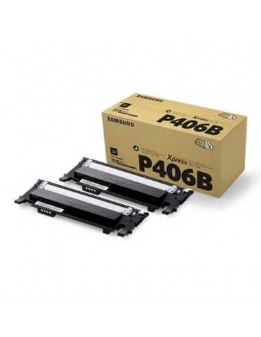 Toner CLT-P406B Samsung nero Conf. 2 - SU374A