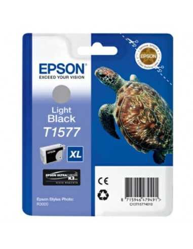 Cartuccia inkjet alta capacità ink pigmentato blister RS T1577 Epson nero chiaro - C13T15774010