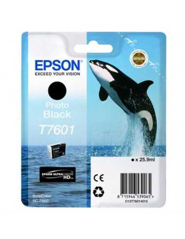 Cartuccia inkjet T7601 Epson nero fotografico C13T76014010