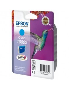 Cartuccia inkjet Colibrì T0802/blister RS Epson ciano C13T08024011