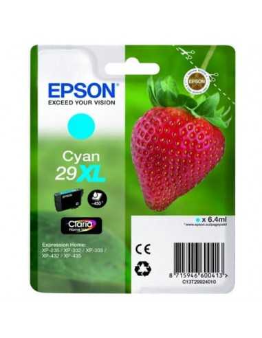 Cartuccia inkjet alta capacità Fragola T29XL Epson ciano C13T29924012