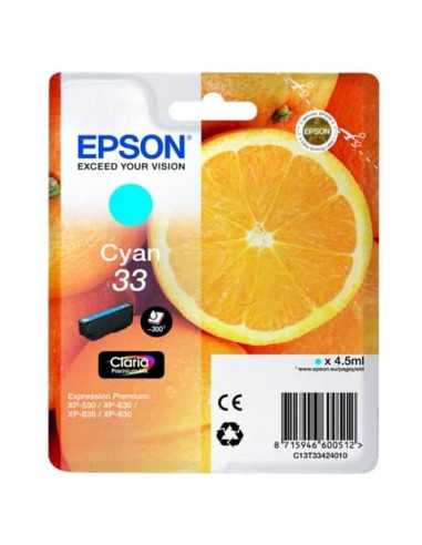 Cartuccia inkjet Arance T33 Epson ciano C13T33424012