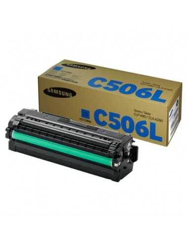 Toner alta capacità CLT-C506L Samsung ciano SU038A