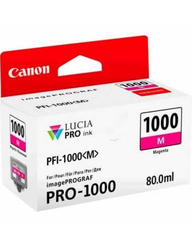 Cartuccia inkjet PFI-1000M Canon magenta 0548C001