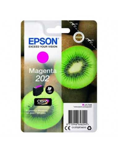 Cartuccia inkjet Kiwi 202 Epson magenta C13T02F34010