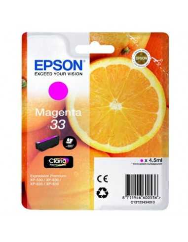 Cartuccia inkjet Arance T33 Epson magenta C13T33434012