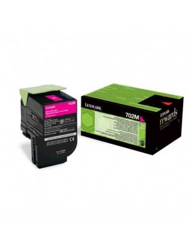 Toner return program 702M Lexmark magenta 70C20M0