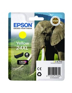 Cartuccia inkjet alta capacità Elefante 24XL Epson giallo C13T24344012