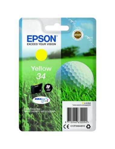 Cartuccia inkjet Pallina da golf 34 Epson giallo C13T34644010