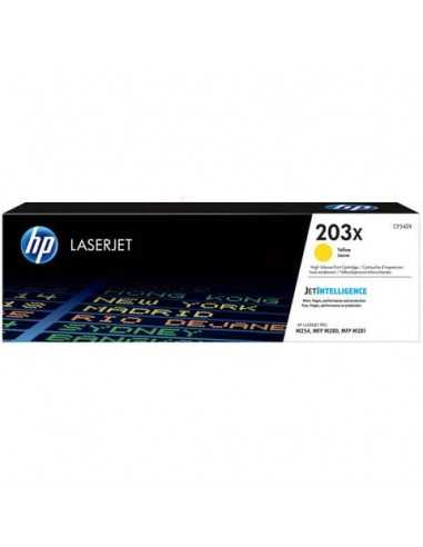 Toner alta capacità 203X HP giallo CF542X