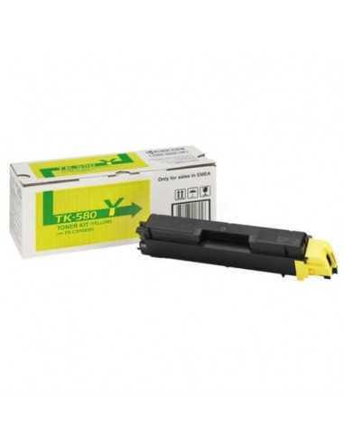 Toner TK-580Y Kyocera-Mita giallo 1T02KTANL0