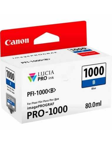 Cartuccia inkjet PFI-1000B Canon blu 0555C001