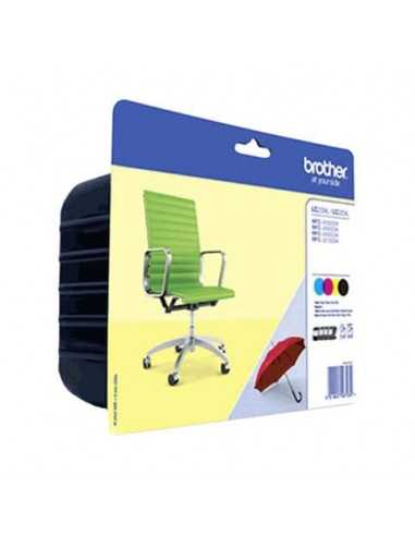 cartucce inkjet LC-229+LC-225 Brother n+c+m+g Conf. 4 - LC-229XLVALBP