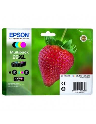 cartucce inkjet alta capacità Fragola T29XL Epson nero+ciano+magenta+giallo Multipack - C13T29964012