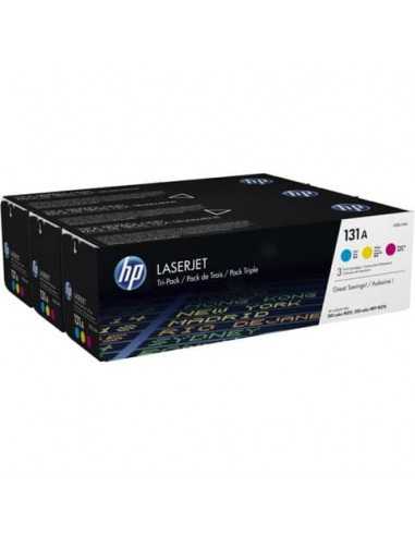 Toner 131A HP ciano+magenta+giallo Conf. 3 - U0SL1AM