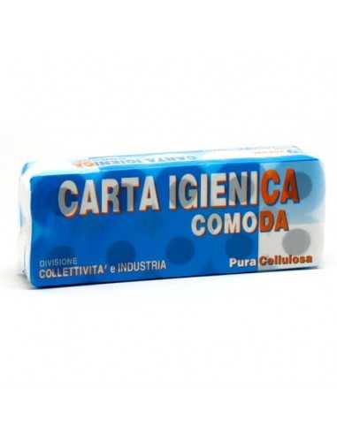 Carta igienica Lucart Comoda 2 veli 10 rotoli da 155 strappi - 811553