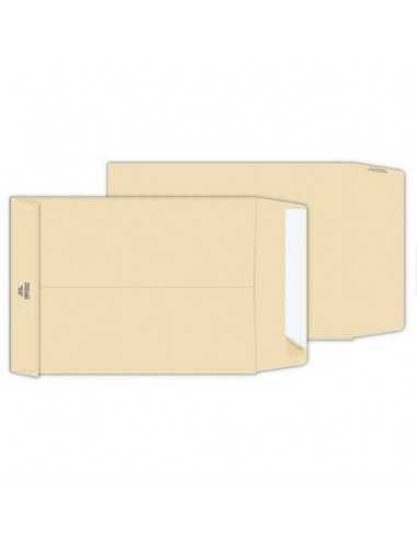 Buste a sacco con soffietto Pigna Envelopes Multi Strip Extra 25+4 x 35 cm avana Conf. 250 pezzi - 0208886