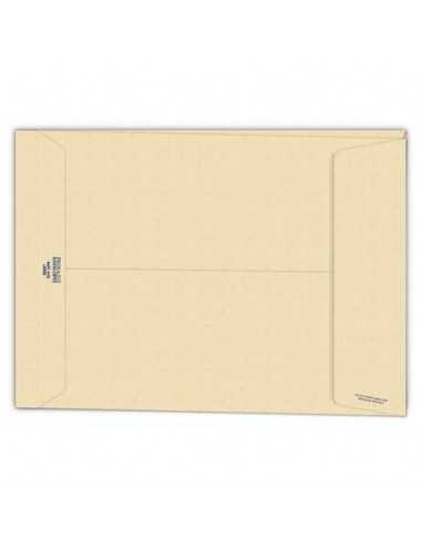 Buste a sacco con soffietto Pigna Envelopes Multi Strip Large 25+4 x 35 cm avana Conf. 250 pezzi - 0099083