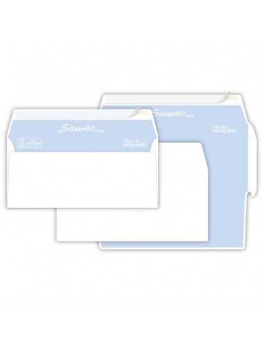 Buste senza finestra Pigna Envelopes Silver80 80 g/m² 110x230 mm bianco conf. 500 - 0097583