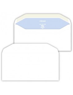 Buste senza finestra Pigna Envelopes Vitesse 80 g/m² 110x230 mm bianco conf. 500 - 0388763