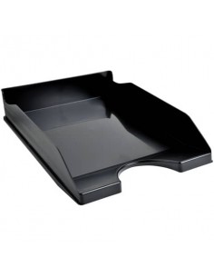 Vaschetta portacorrispondenza Exacompta ECOTRAY EcoBlack plastica A4+ nero 123014D