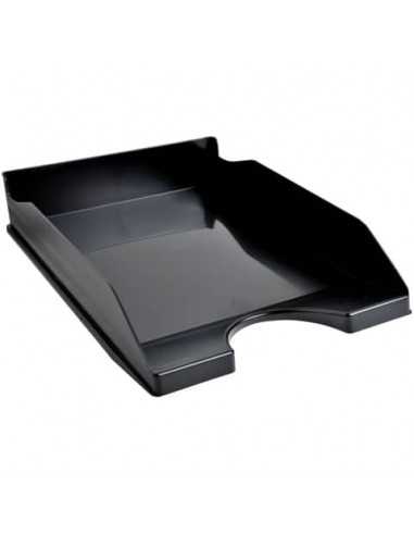 Vaschetta portacorrispondenza Exacompta ECOTRAY EcoBlack plastica A4+ nero 123014D