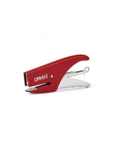 Cucitrice manuale a pinza OPENLINE passo 6 max 18 ff rosso 0185R