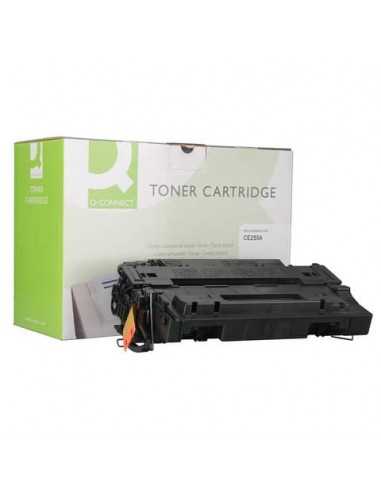 Toner Q-Connect compatibile con HP CE255A - nero K15221QC