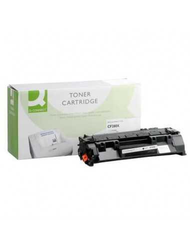 Toner alta resa Q-Connect compatibile con HP CF280X - nero K15590QC