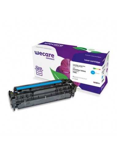 Toner WECARE compatibile con HP CC531A - ciano K15133W4