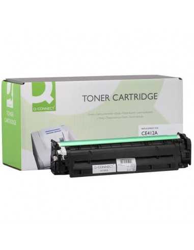 Toner Q-Connect compatibile con HP CE412A - giallo K15582QC