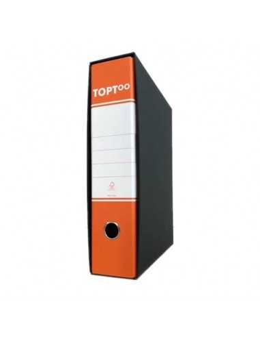 Registratore protocollo TOPToo con custodia dorso 8 cm arancio 23x33 cm - RMP8AR