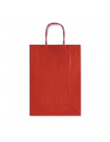 Sacchetti da regalo Rex-Sadoch Allegra tinta unita Dark 36x12x41 cm rosso conf. da 25 - SDF36-551