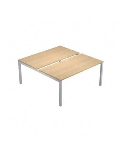 Postazione Open Space Artexport Bridge Bench 160x2 rovere BENCH160X2-C