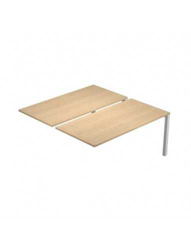 Postazione Open Space Artexport Bridge Bench 120x2 Seguito rovere BENCH120X2-SEGUITO-C