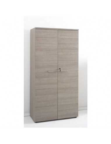 Coppia ante mobile alto largo Frensy Larix 90x180 cm rovere grigio ULAGAT18