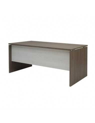 Scrivania Frensy Florence 1600x80x72 cm fianchi a pannello olmo/frassino chiaro UFLS16