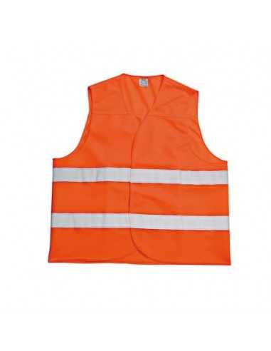 Gilet catarifrangente Iternet poliestere 125 gr/mq arancio S31221