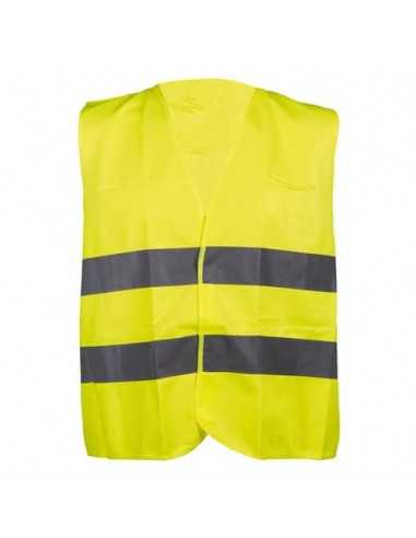 Gilet catarifrangente Iternet poliestere 125 gr/mq giallo S31235