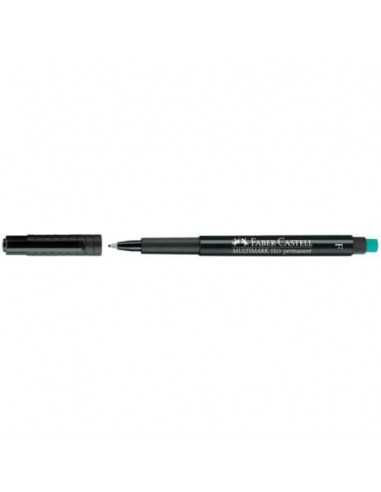 Marcatore permanente Faber-Castell Multimark nero F 0