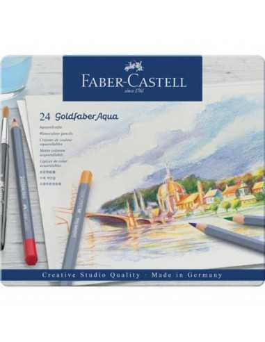 Matite acquarellabili Goldfaber Aqua Faber-Castell 24 colori Conf. 24 pezzi - 114624