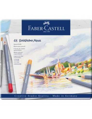 Matite acquarellabili Goldfaber Aqua Faber-Castell 48 colori Conf. 48 pezzi - 114648