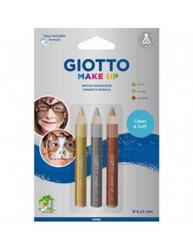 Tris tematico di matite cosmetiche GIOTTO oro