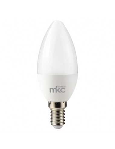 Lampadina MKC Candela LED E14 430 lumen bianco caldo 499048018