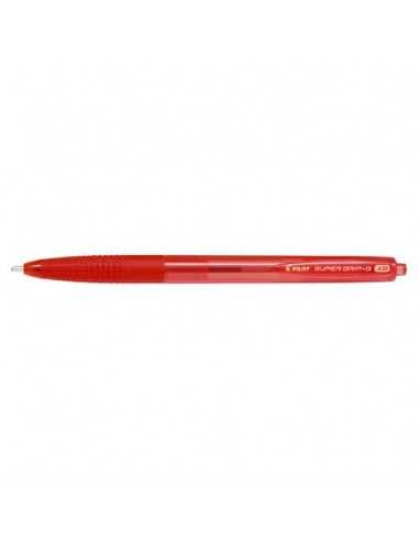 Penna a sfera a scatto Super Grip G punta XB rosso 1732