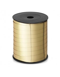 Nastro da regalo in rocchetto Brizzolari 10 mm x 250 mt oro opaco conf. 4 pezzi - B.3