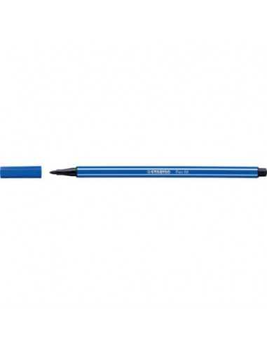 Pennarelli Stabilo Pen 68 1 mm blu oltremare - 68/32