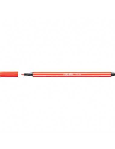 Pennarelli Stabilo Pen 68 1 mm rosso chiaro - 68/40