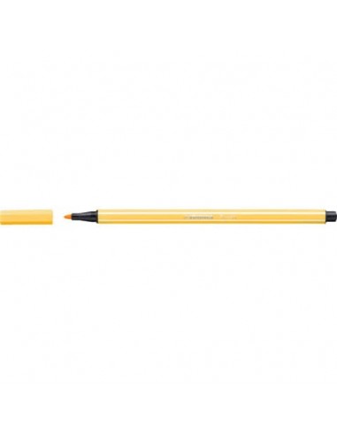 Pennarelli Stabilo Pen 68 1 mm giallo - 68/44