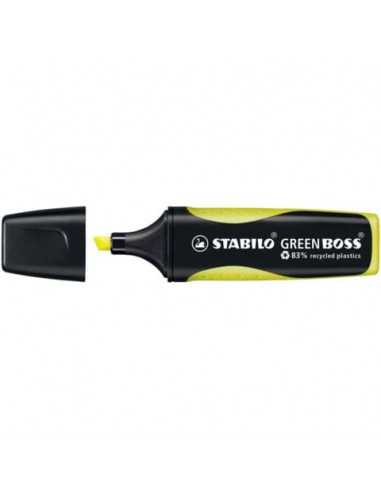 Evidenziatore Stabilo Green Boss® 2-5 mm giallo 6070/24